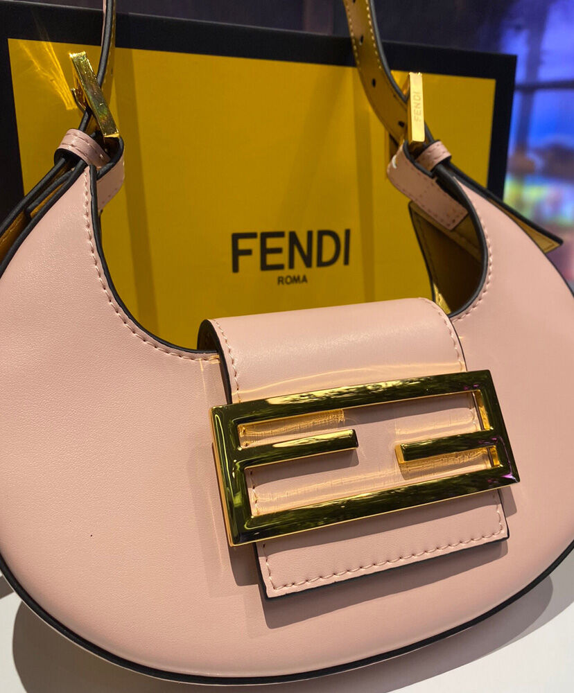 Fendi Cookie Mini Hobo Bag 8BS065 Pink